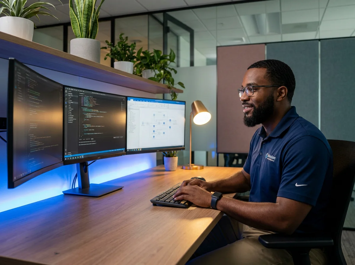 UrTechNow IT professional at work